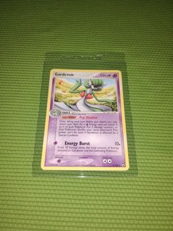 Old 2007 Gardevoir Pokémon Game Card 9/108