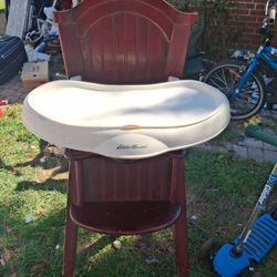 Edddie Bauer Wood High Chair