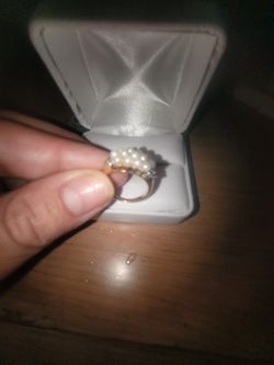 14k Solid Gold With Dimond 