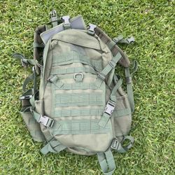 Army green Tactical backpack 