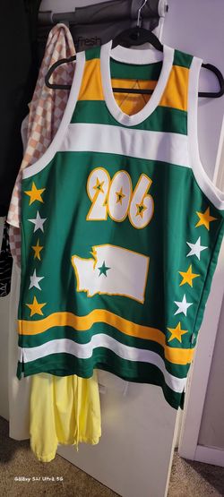 206 Seattle Washington Basketball Jersey