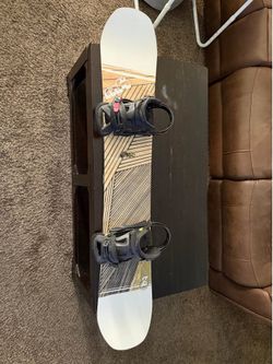 IPP Snowboard with Burton Custom bindings