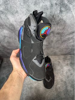 Jordan 8 Aqua size 8