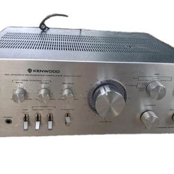 Vintage Kenwood KA-7100 DC Stereo Integrated Amplifier 🔥 Silver BEZEL GORGEOUS