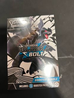 Pokemon Scarlet and violet black bolt NEW