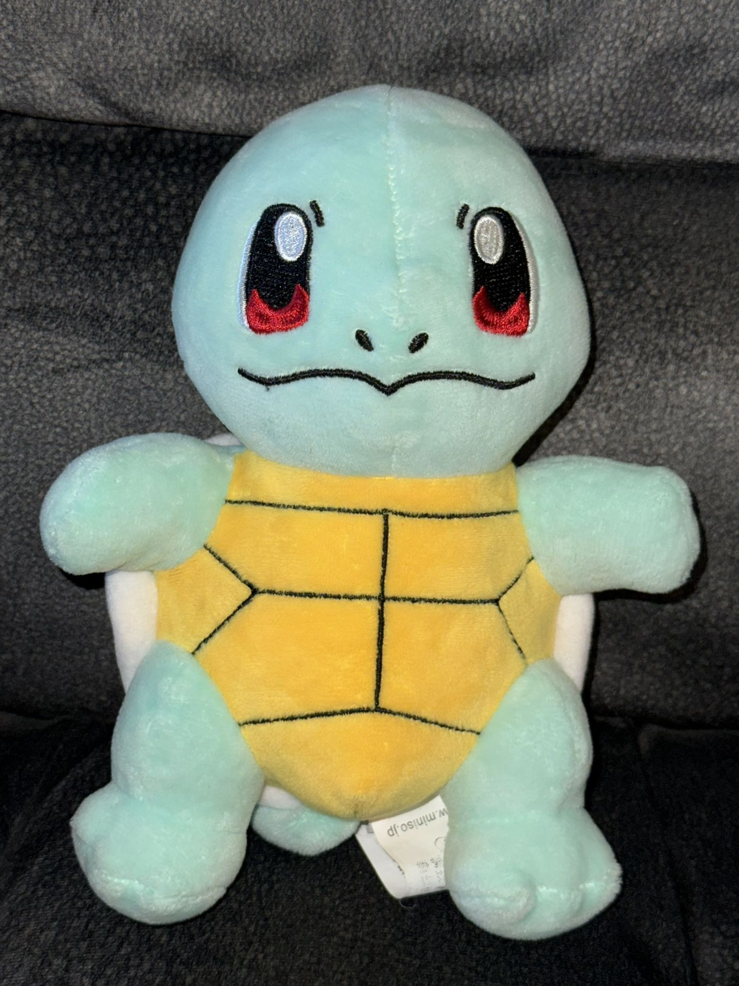 Pokemon Squirtle Character Plush China Version Collectible Stuffed Animal Used.