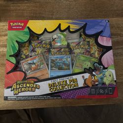 Sealed Ascended Heroes First Partner Deluxe Pin Collection IN HAND SHIPS NOW