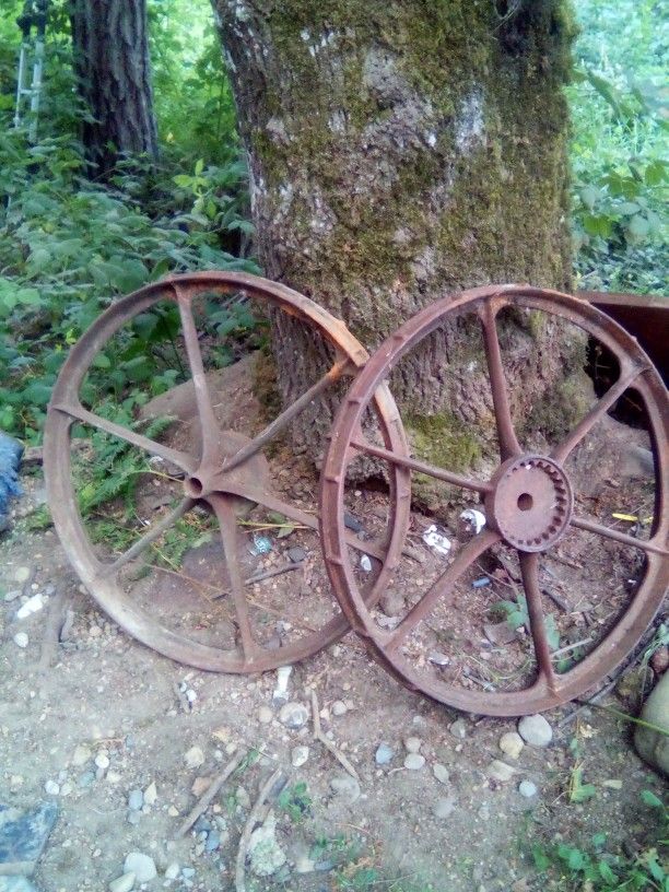 Vintage Tractor Wheels