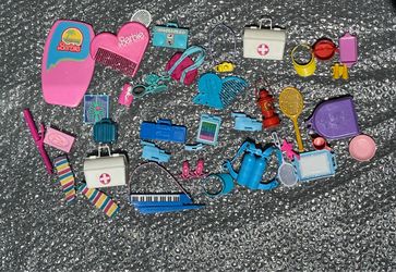 Vintage 70s and 80s Barbie Doll Accessories, Price For All