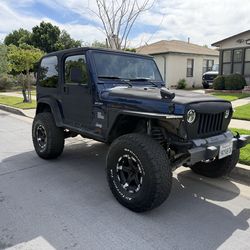 2001 Jeep Wrangler 4x4 Automatic Runs Good Must Sell