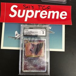 Pokemon TCG WOTC Legendary Collection Reverse Holo Gengar CGC 5