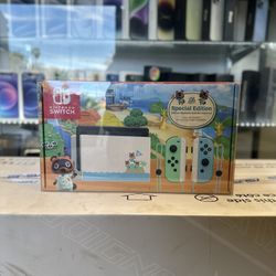 Nintendo Switch Animal Crossing Edition