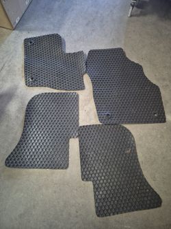 2018 Toyota MIRAI All Weather Interior Floor Mats Black