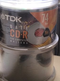 74min Brand 100 New Blank Cds