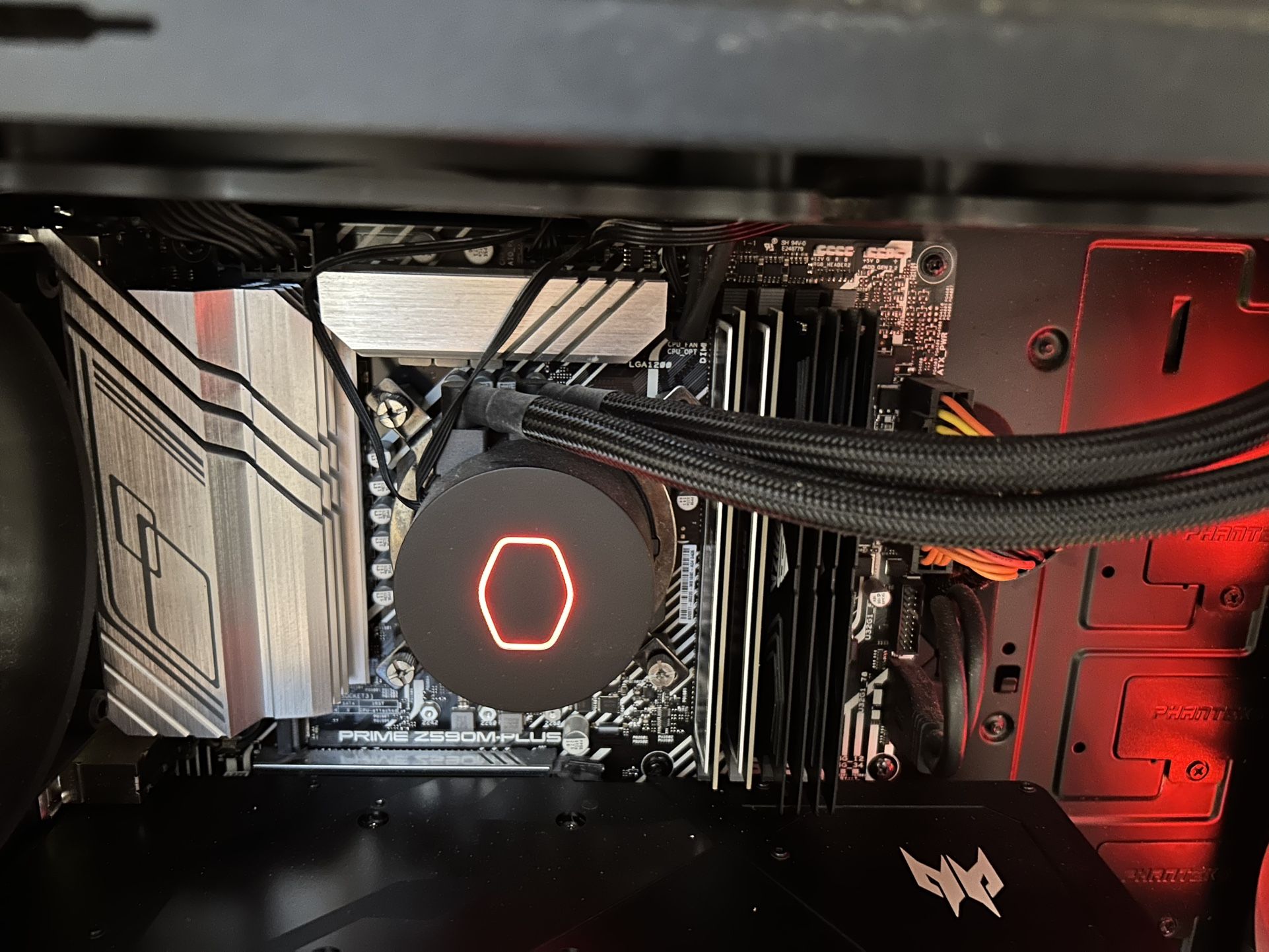 Cpu, Motherboard, Ram, Liquid Cooler Combo Bundle
