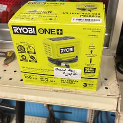 Brand New Ryobi One + 18 V High Pressure, Digital Inflator