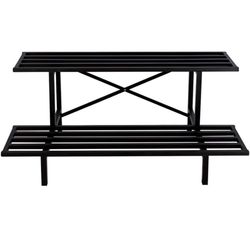 2 tier sturdy metal plant stand new in box pick up in Pomona $50