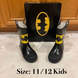 Kids Batman Rain Boots