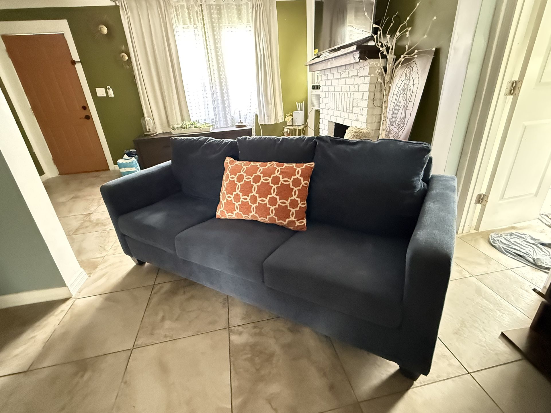 Dark Blue Couch