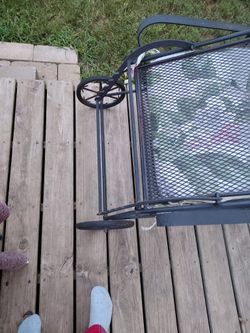 Outdoor Adjustable Lounge Chair With Wheels