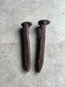 Antique Railroad Spikes