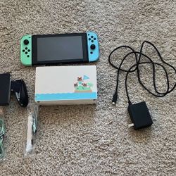Nintendo Switch Animal Crossing Edition