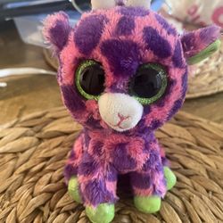 Beanie Boo Giraffe Gilbert Retired Plush