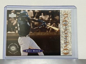 Michael Jordan First Homer 1995 Upper Deck
