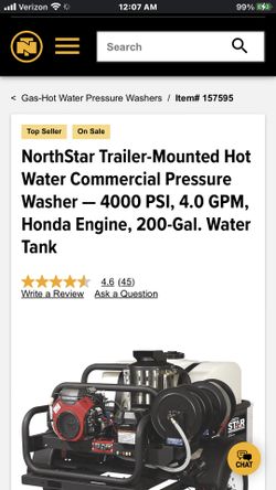 Commercial 4000 Psi Heated Pressure Washer 