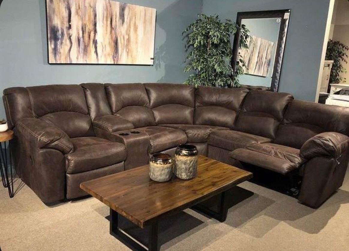 By Ashley Signature Tambo Canyon Large Size Comfy Sectional/Couch🌟 New Brand🌼 Showroom Available 🏠