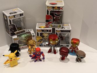 Funko Pop Collection Bundle Deal Power Rangers Wolverine Marvel Venom Star Wars