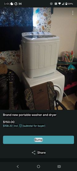 Brand new portable washer and dryer