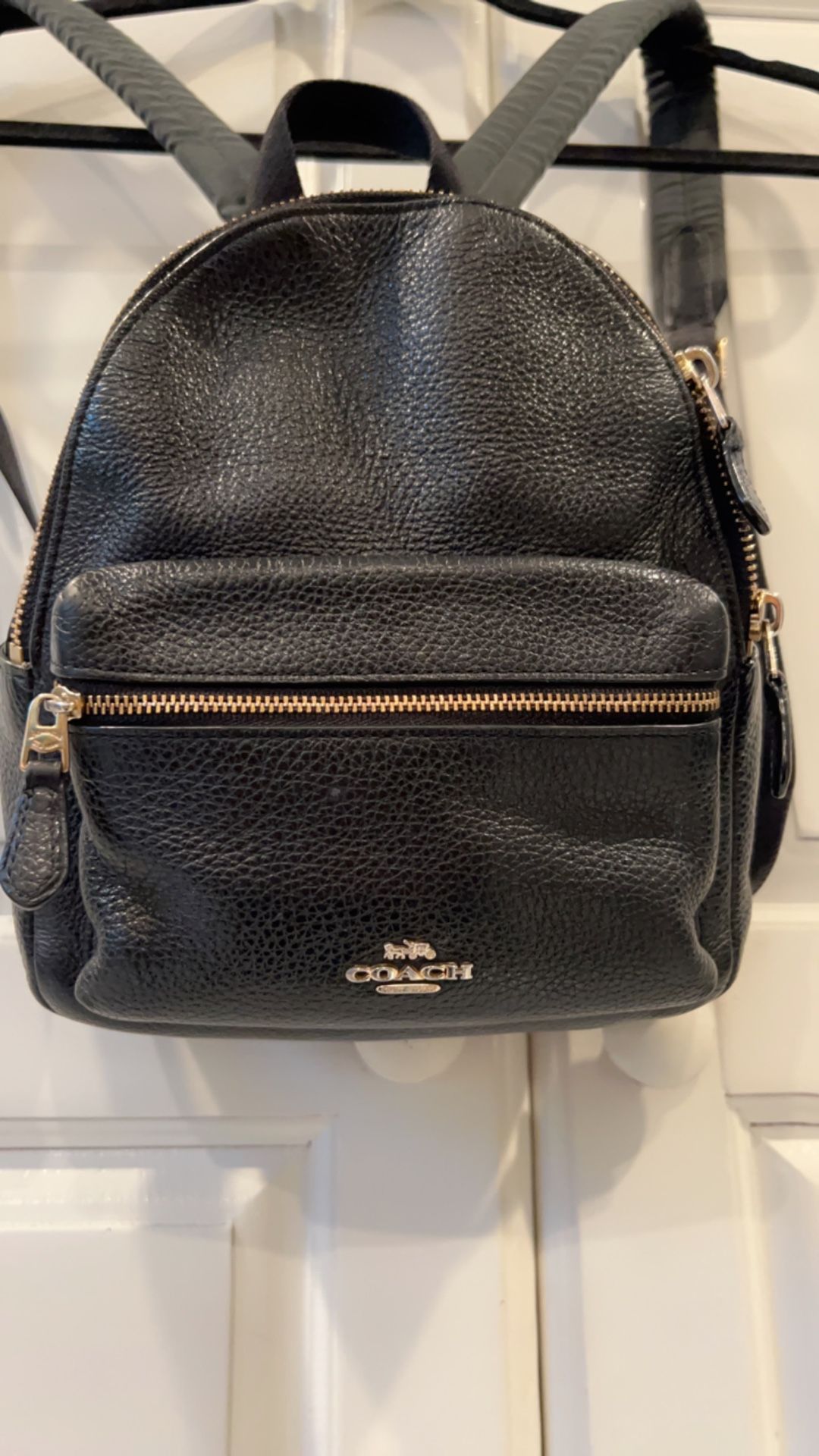 Coach Black Backpack 