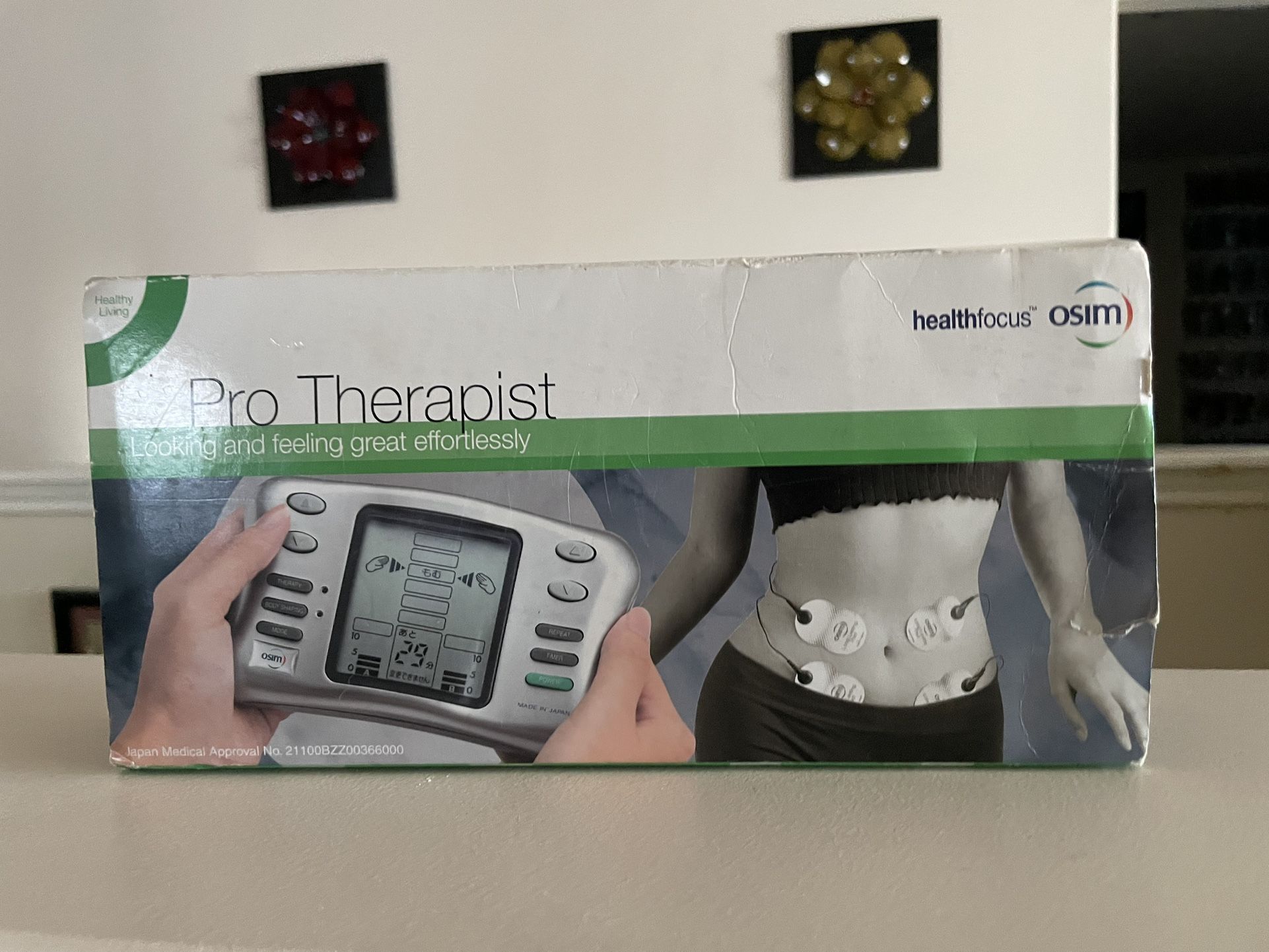 OSIM Pro Therapist Pulse Masseur OS-205 8-Mode Mobile Therapy Massager Tested