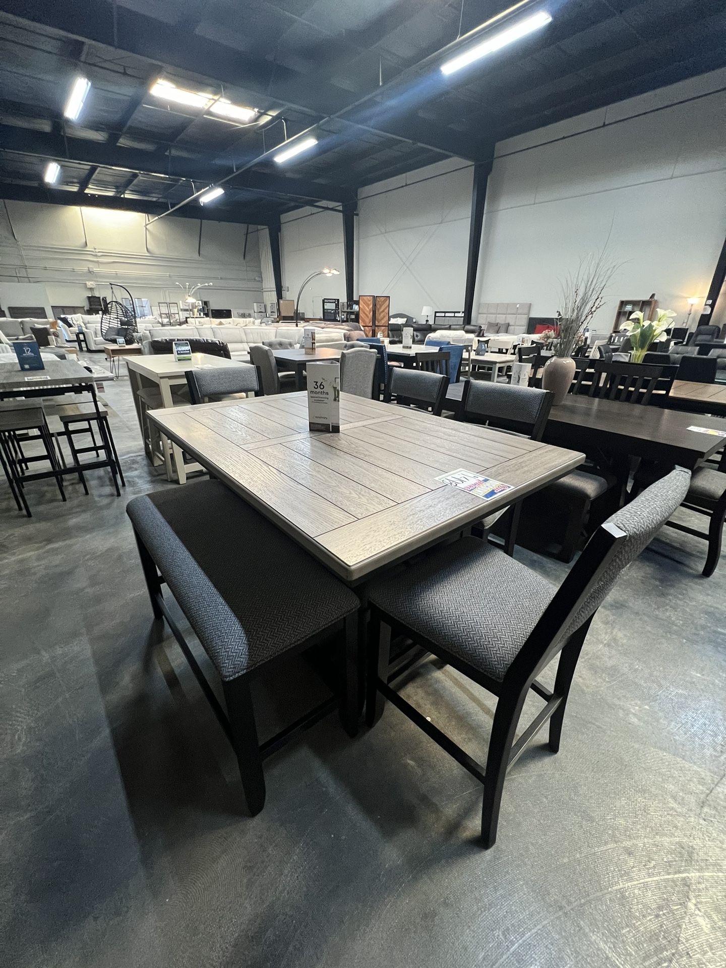 6-piece Counter Height Dining Set