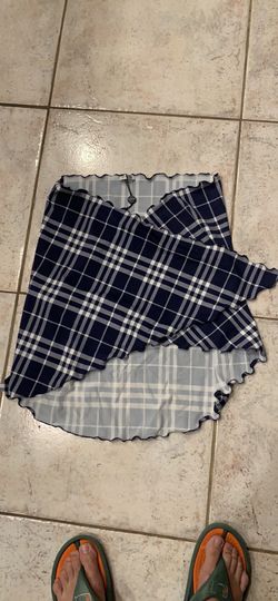 Authentic Burberry bathing suit sarong wrap cover up