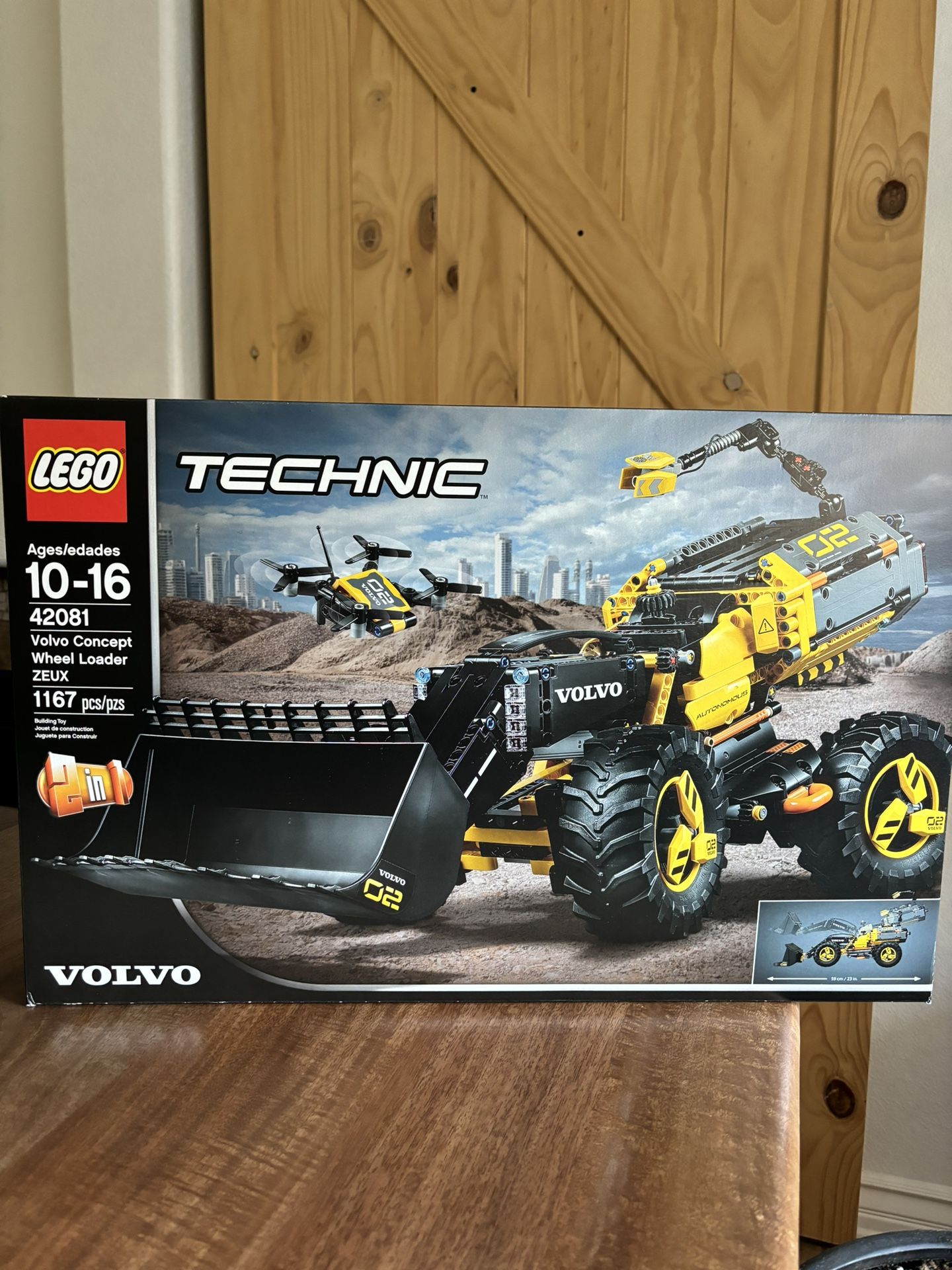 Lego Volvo Loader Zeus Model