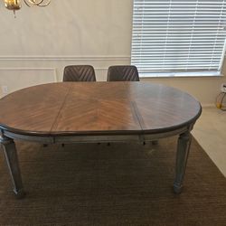 New Oval Shaped Dining Table