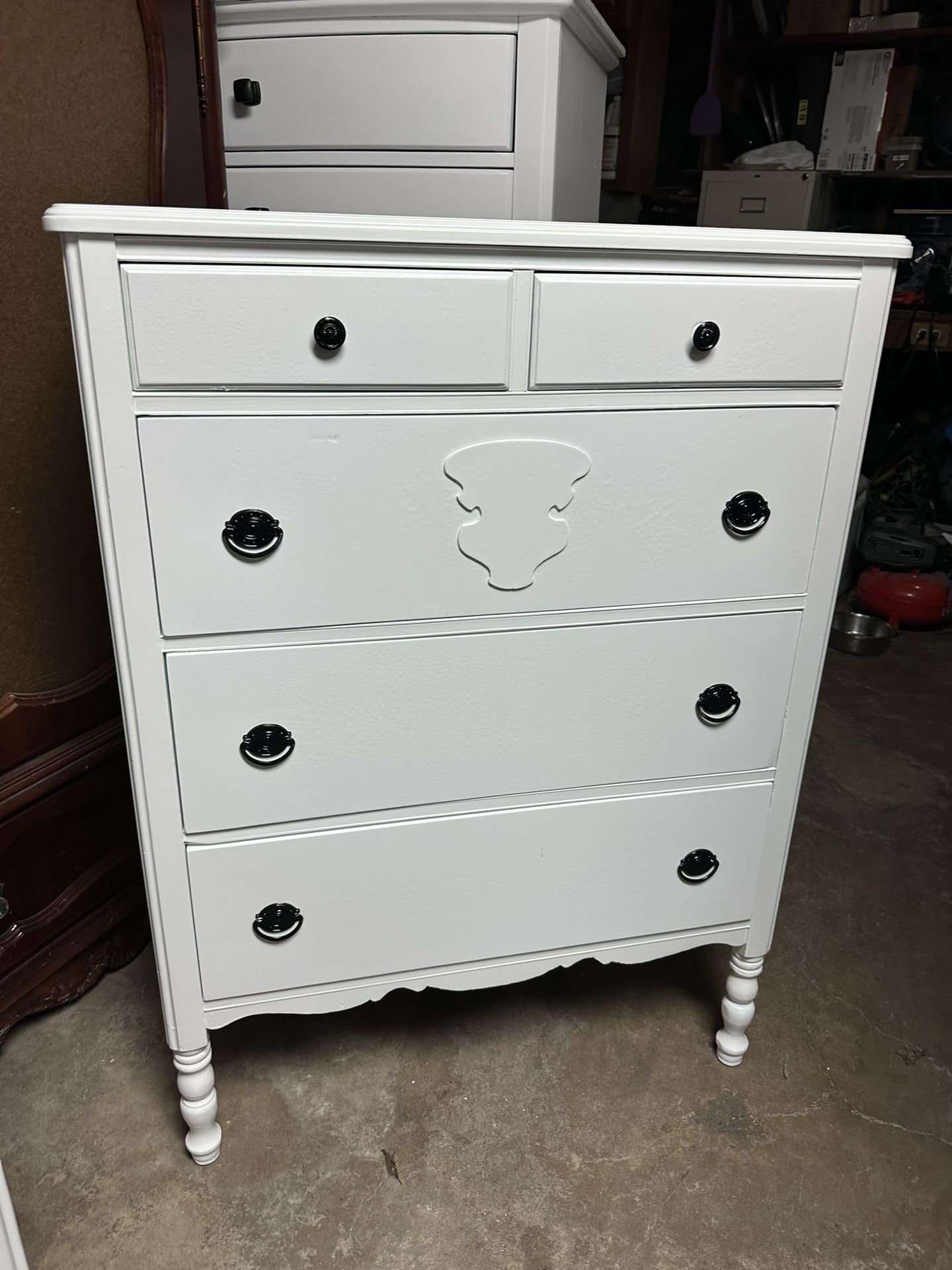 Tall Dresser White