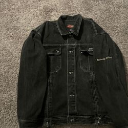 Johnny Blaze Black Denim Jacket 