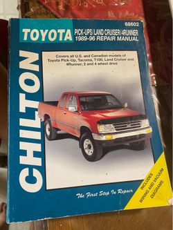 Toyota Chilton Repair Manual