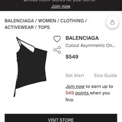 BALENCIAGA TANK TOP