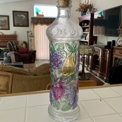 Decorative Bottle 15” Tall