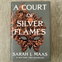 Sarah J Maas A Court of Silver Flames Hardcover Book