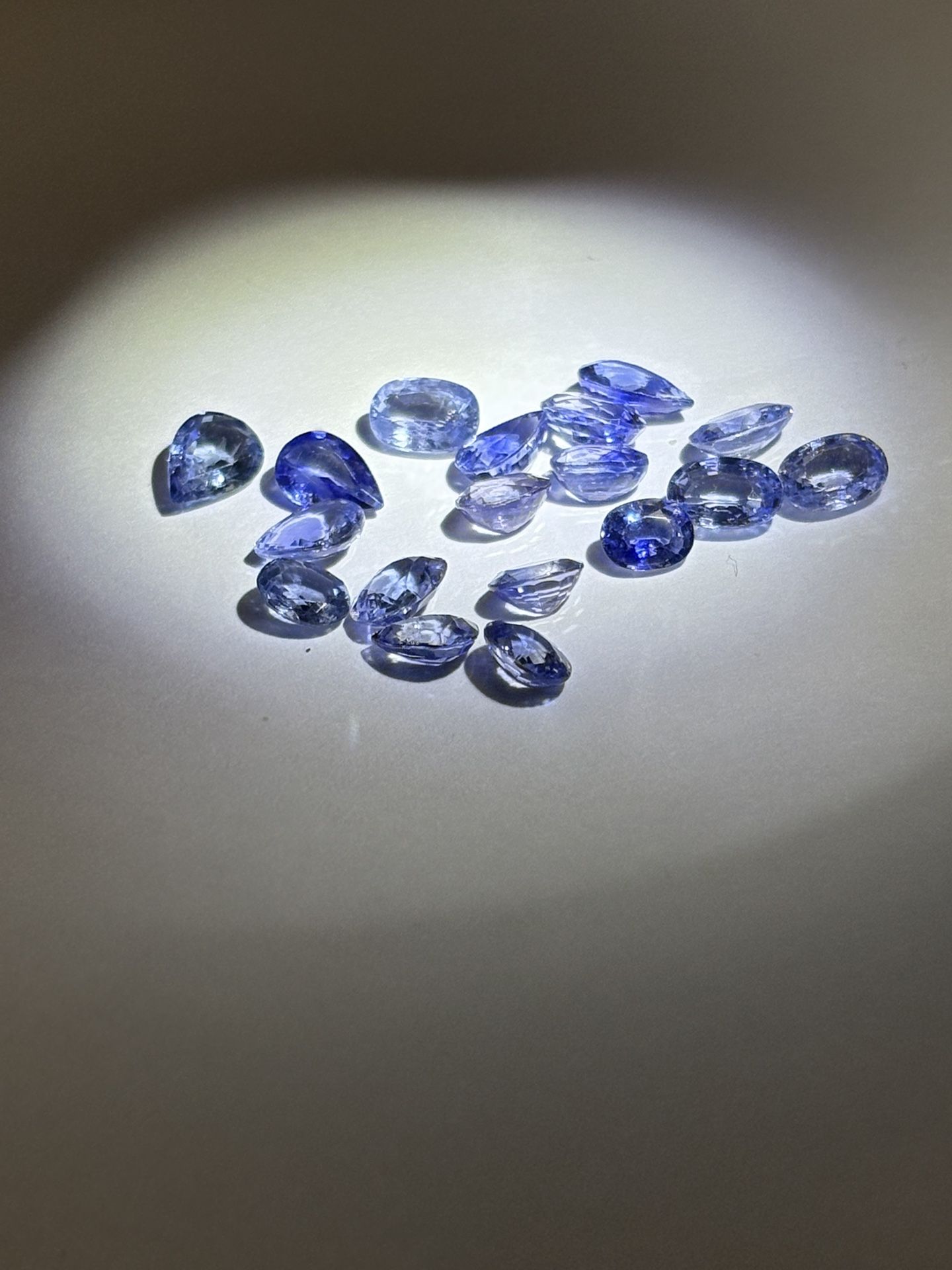 Sri Lankan Heated Blue Sapphire Lot 10.10ct 18 Pcs
