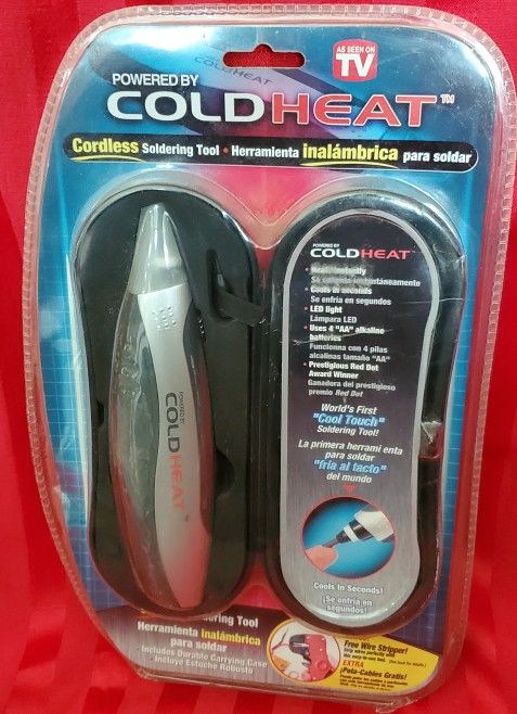 Cold Heat Battery Operated Cordless Soldering Tool NEW IN PACKAGE - REDUCED