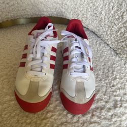 Adidas Samoa “White Scarlet Red” Sneakers