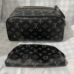 Black Cosmetic Bag 