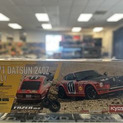 Kyosho 1971 Datsun 240Z Rally 1/10 RC Car.