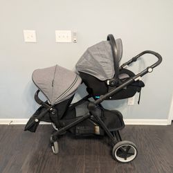 Evenflo Double Stroller - Pivot Xpand Gold Edition 